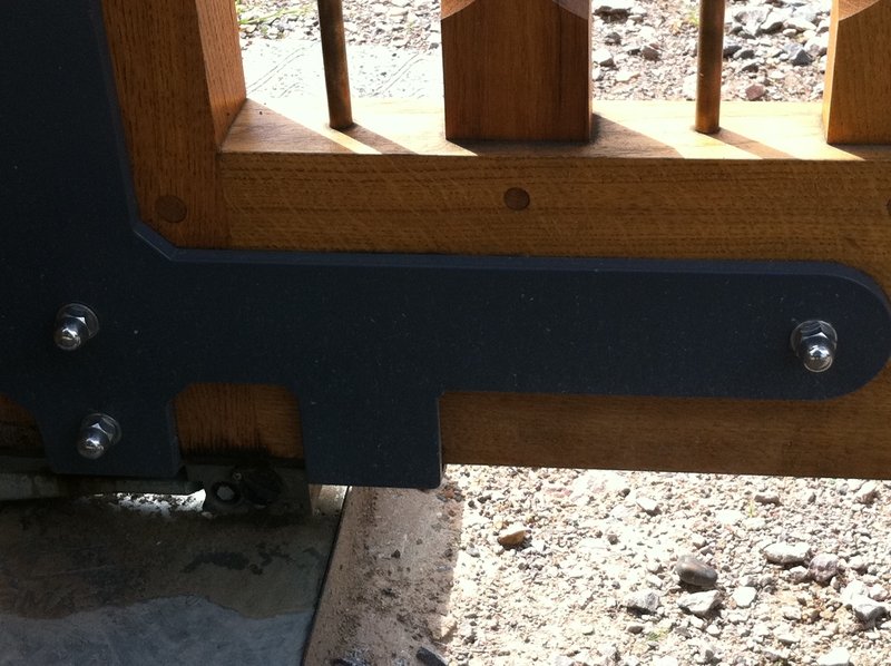 Ironmongery Fittings installed on gates